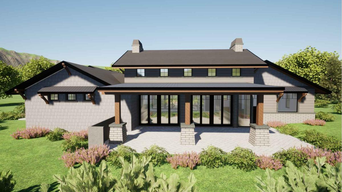 Ventura Ranch 2400, Craftsman elevation